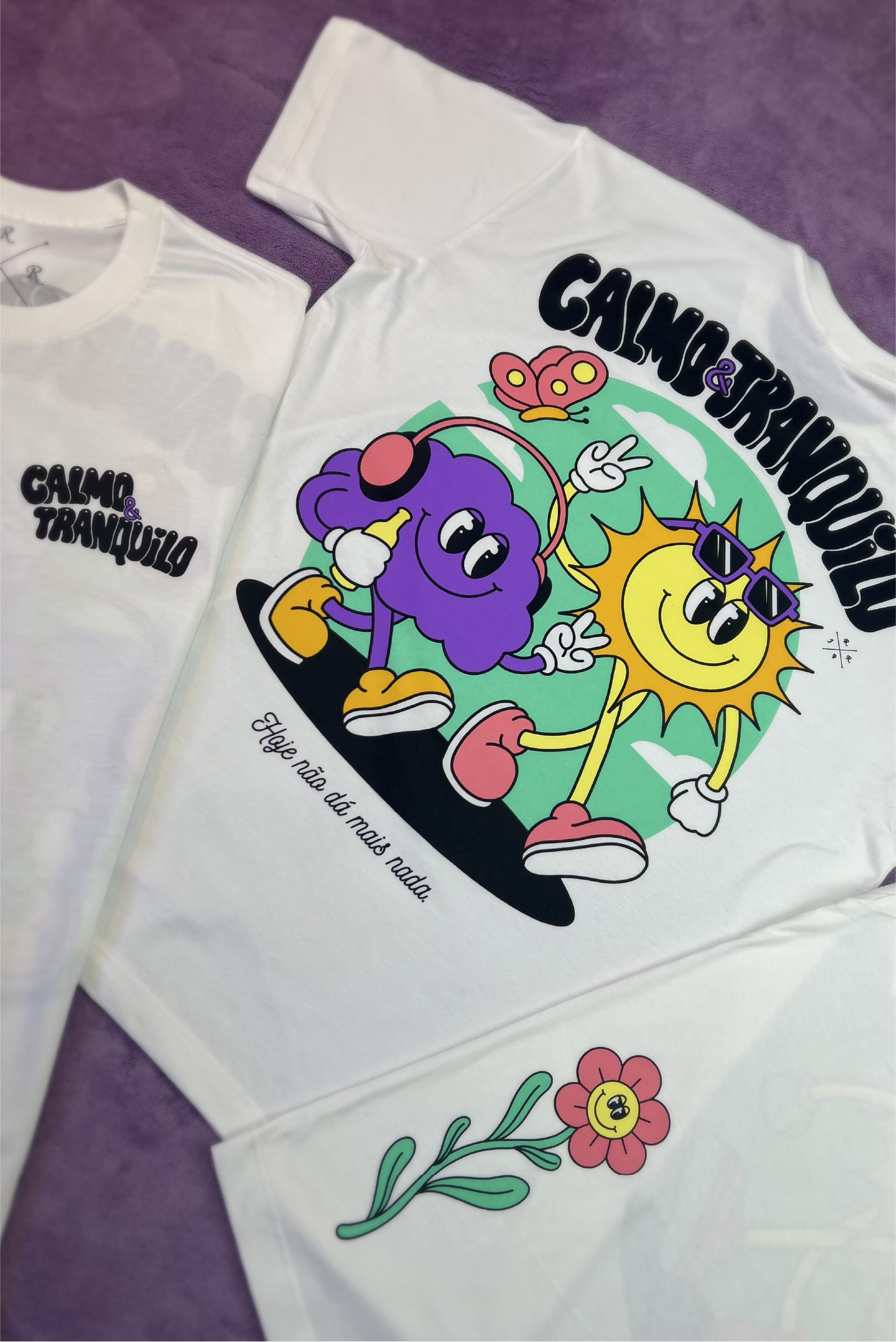 Camiseta Calmo e Tranquilo